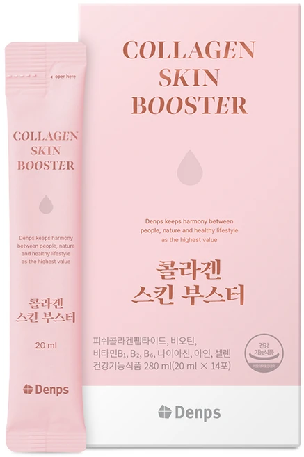 덴프스 콜라겐 스킨부스터 14p, 280ml, 1개 - 쿠팡