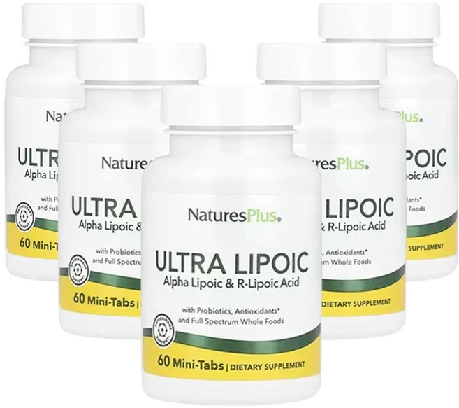 네이처스플러스 울트라 리포익 60미니정제, 60정, 5개 - 쿠팡