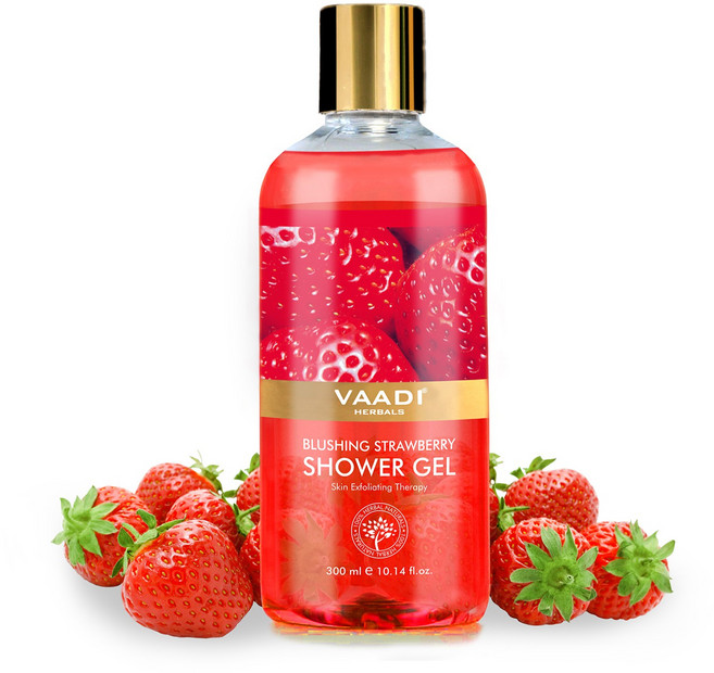 바디허벌즈 스트로베리 샤워젤 300ml, 1개