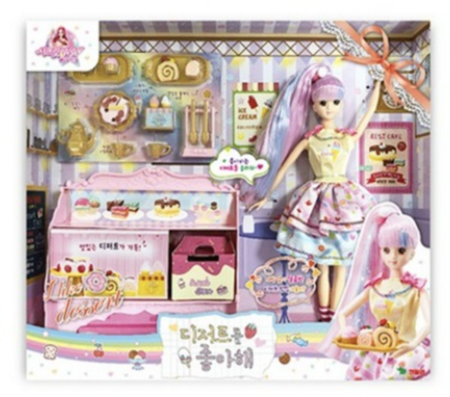 영실업 시크릿 쥬쥬 디저트를 좋아해, 혼합색상, 1개