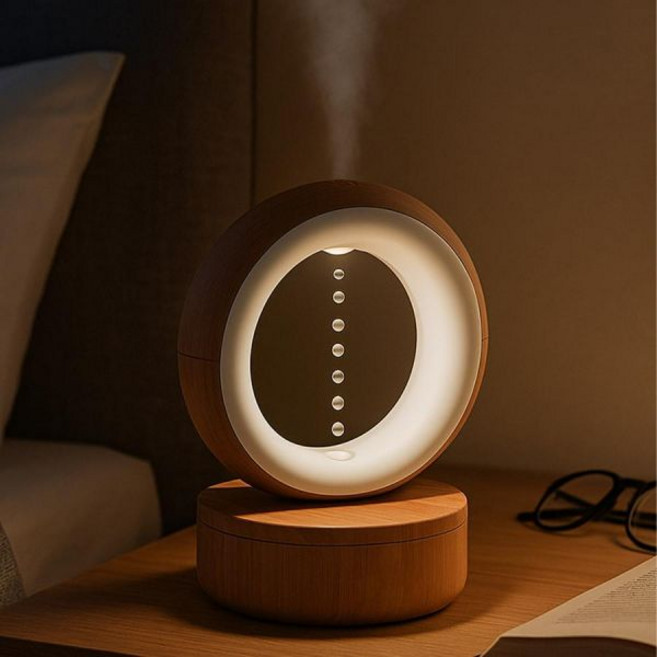 머레이 LED 무중력 물방울 물멍 가습기 HUMI-10 우드