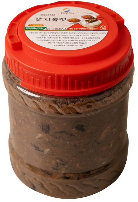 강경재성젓갈 국내산 갈치속젓(갈치내장) 양념쌈장젓갈아님, 1개, 1kg