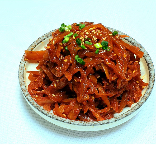 국산 간장 무장아찌 양념무침 500g, 1개