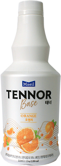 매일 테너베이스 오렌지 1.2kg, 2개, 1.2L, 2개