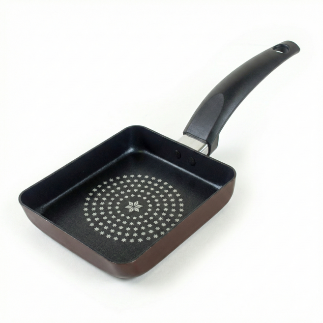 메이드앳홈 계란말이팬 원룸후라이팬 토스트팬 사각팬, 1개, 18cm