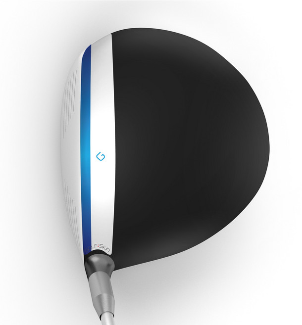 [골프스킨][BI-202]톡톡튀는 개성만점 드라이버/우드 헤드 크라운 보호 및 에이밍 향상 필름(2매 구성) - 립스킨( BI-202 ), BI204, 1세트