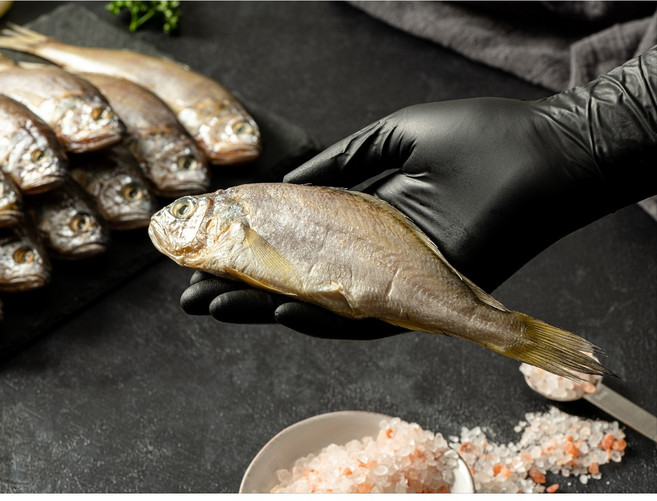 국내산 손질 영광 반건조 세척 모시 참조기 5미 10미, 5미 (450g - 20cm 내외), 5개