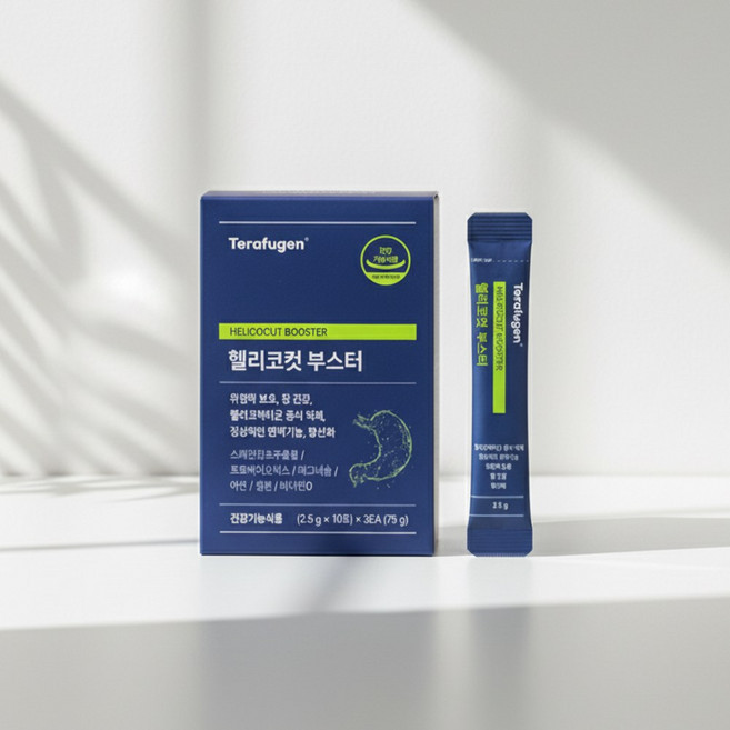 테라퓨젠 헬리코컷부스터 30포 1박스 헬리코컷, 2.5g