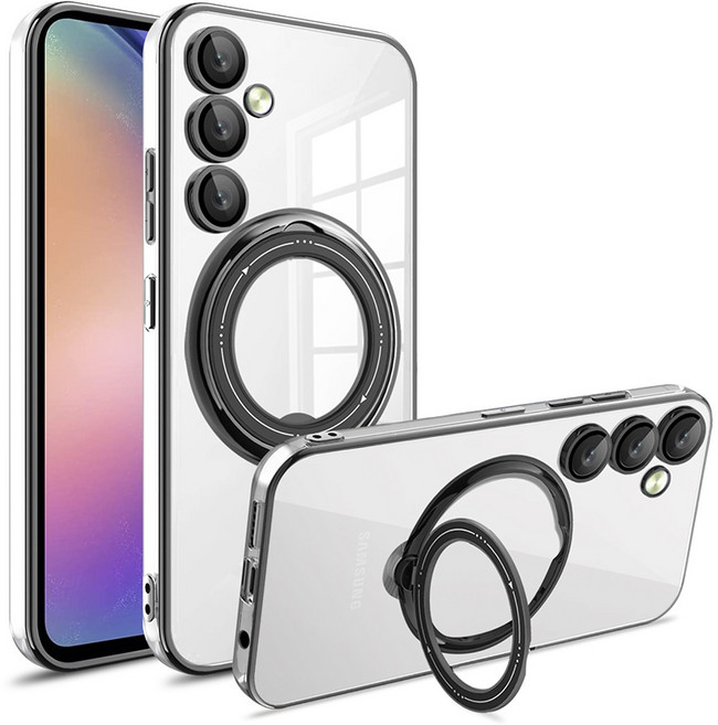 갤럭시S 휴대폰 맥세이프 거치대 투명 케이스 카메라필름