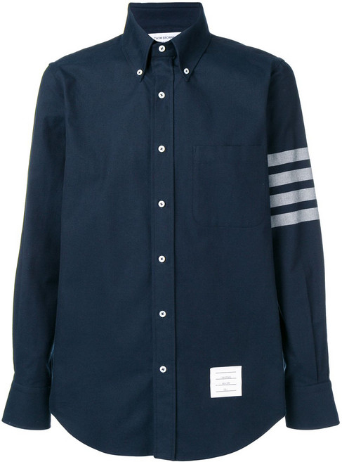 톰 브라운 플란넬 4바 긴소매 셔츠