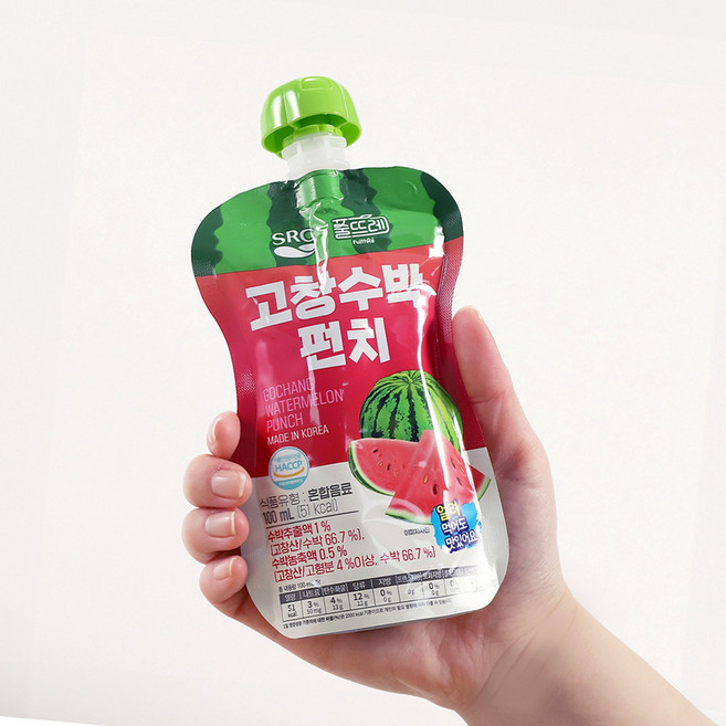 SRC 고창수박펀치, 50개, 100ml