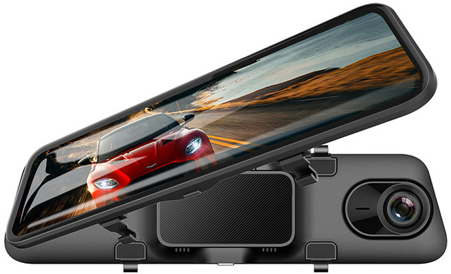 Autotek 4k+2k 電子後視鏡行車記錄器 前後雙Sony星光夜視TS碼流 固定照相區間測速科技執法, 單件, 64GB