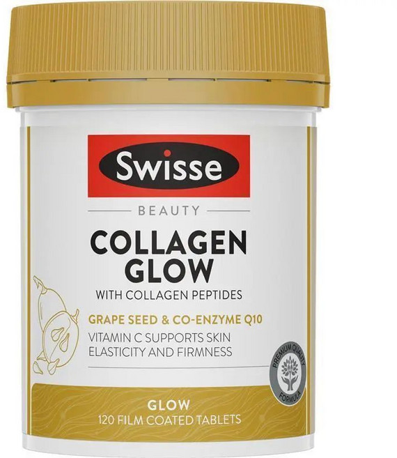 스위스 뷰티 콜라겐 글로우 펩타이드 포함 타블렛, 120정, 1개