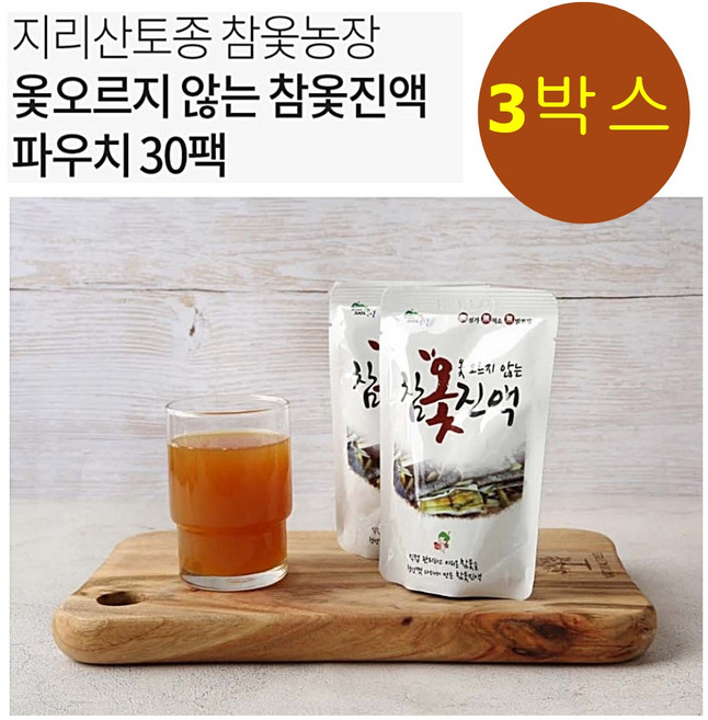 참옻진액 파우치 100%, 3박스, 3L