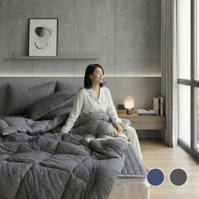 슬리안 먼지없는 부드러운 알러지케어 사계절 차렵이불