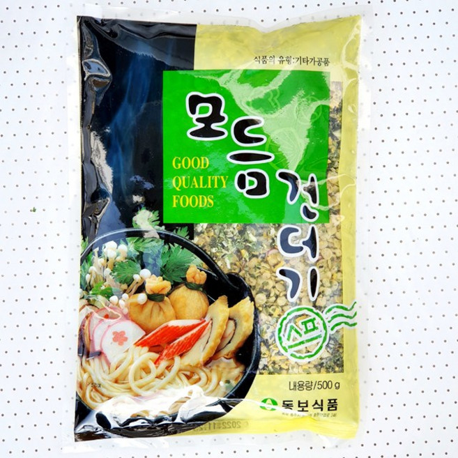 동보식품 모듬건더기스프 우동스프 500g, 1개