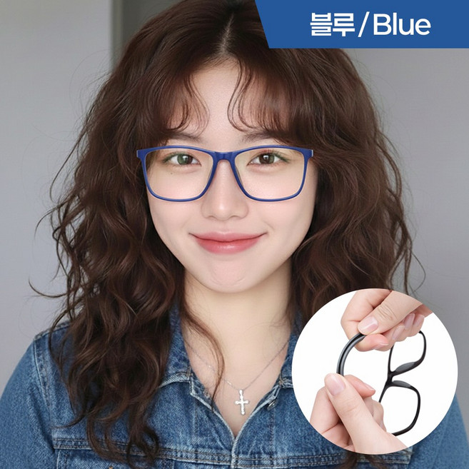 [MSMULTIVERSE] 공부 잘할 것 같은 얼굴 완성 가벼운 데일리 BLUELIGHT 차단 긱시크 뿔테 안경 안경테