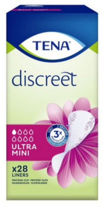테나 레이디 울트라 미니 28매 성인기저귀 요실금패드, 28개입, 100개