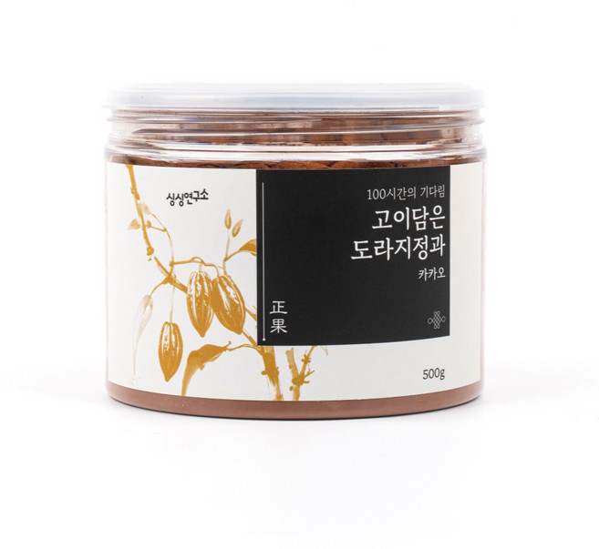 100시간의 기다림 수제 카카오 도라지정과, 1개, 500g