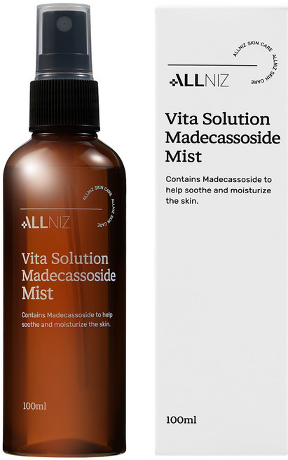 올니즈 비타 솔루션 마데카소사이드 승무원 고보습 기미 잡티 개선 미스트, 1개, 100ml
