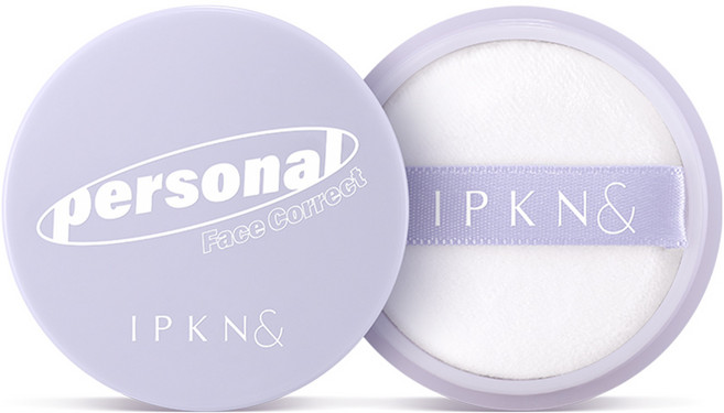 퍼스널 톤 코렉팅 파우더 1+1 유분케어 메이크업픽싱 피부톤 결보정 입큰, 3개, 라벤더