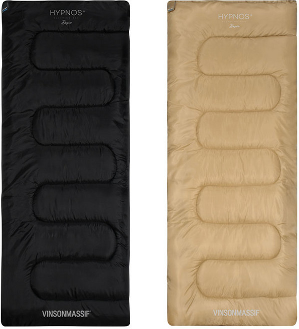 [빈슨메시프] 히프노스 플러스 기본 캠핑 침낭 2000g 이불 경량 사계절 백패킹 차박, 샌드, 1개, 샌드
