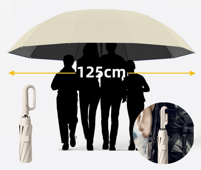 리빙모먼트 접이식 대형 우산 자동 3단 골프우산
