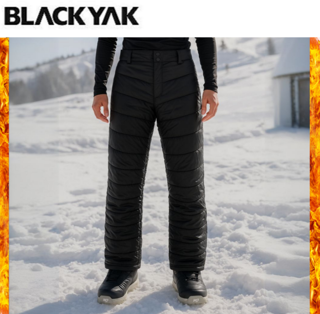 블랙야크 24년형 패딩팬츠 방한팬츠 바지 한파대비