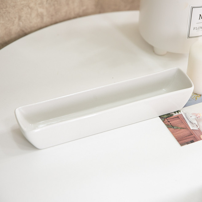 직사각 수반 28*4.5cm 조화 인테리어, 1p