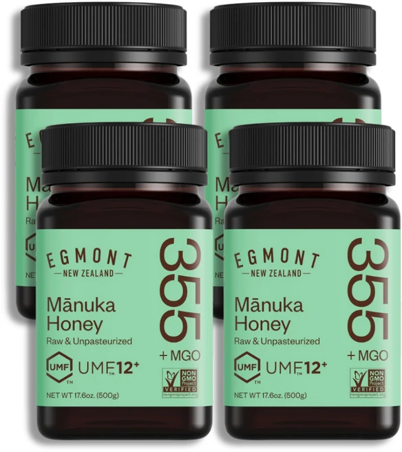 [미국직배송] 에그몬트 마누카 꿀 UMF12+ MGO355+ 500g (코스트코전용), 4개 - 쿠팡