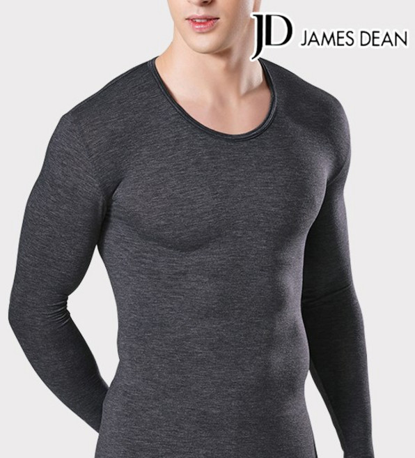 좋은사람들 제임스딘 남성 에어로히트 U넥 발열내의 상의 JHMIX011