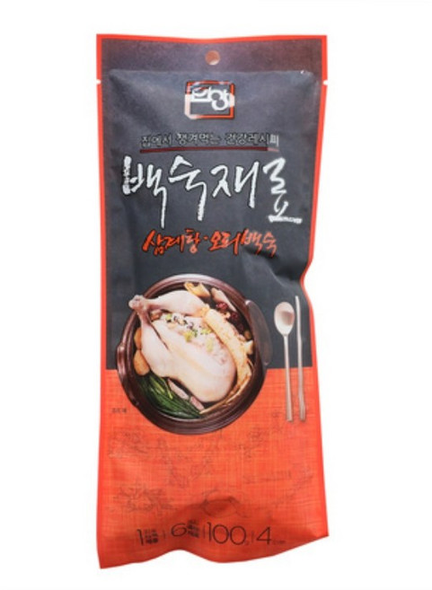 삼계탕 오리백숙 백숙재료 티백형 100g, 26개