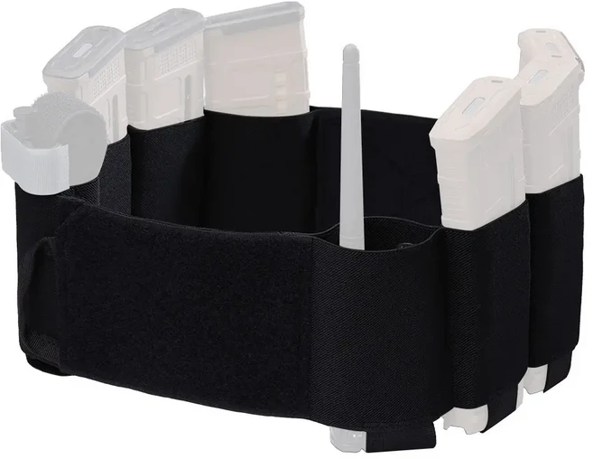 체스트리그 조끼가방 전술체스트 에머슨기어 전술 스피드 SCAR-H 체스트 리그 소총 매거진 파우치 맥백 패, 02 BK, 1개