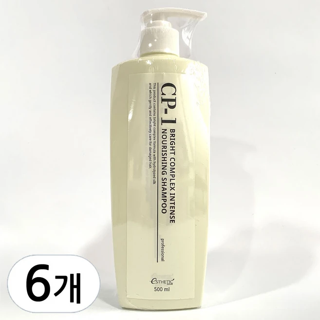씨피원 에스테틱하우스 단백질 샴푸, 6개, 500ml - 쿠팡
