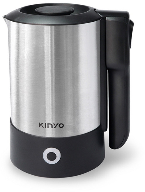 電池哥 KINYO 0.6L 304不鏽鋼 折疊式防燙手把 大口徑壺口, AS-HP70