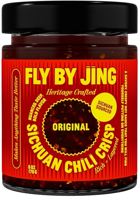 오리지널 쓰촨 칠리 크리스프 핫소스 6온스, 1개