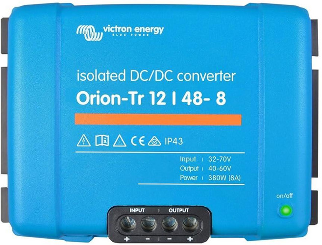 Victron Energy Orion-Tr 12/48-8A (380W) 분리 DC-DC 컨버터, Victron Energy Orion-Tr 12/48-