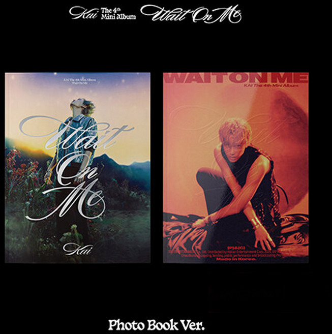 EXO KAI 엑소 카이 - 미니 4집 앨범 WAIT ON ME Photobook Ver. 포토북 버전, Ruler (빨)
