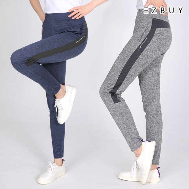 [이지바이] 렛미인 여성 기능성 뱃살커버 군살타파 밴딩 트레이닝복 바지