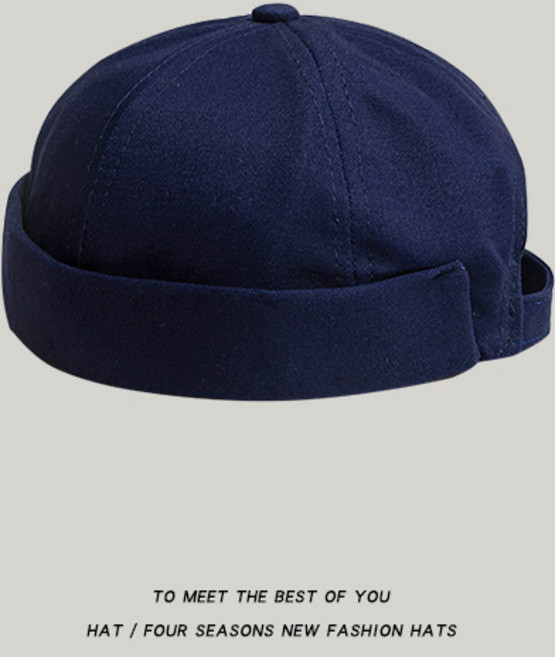 DY Shop 經典英倫風純色水兵帽