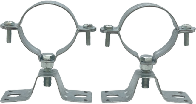 잡이쇠 철 스텐 벽체고정 클램프 파이프행거, 잡이쇠철50A, 1개