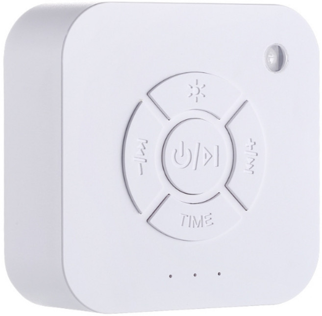 루미나 백색소음기 신생아 아기 반려견 수면도움 독서실 화이트노이즈, 매트화이트, 1개