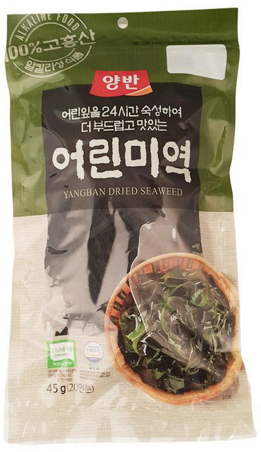 원하프양반어린미역45g/동원총알배송, 45g, 1