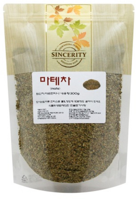 (아르헨티나산)마테차 마테가루 300g, 1개