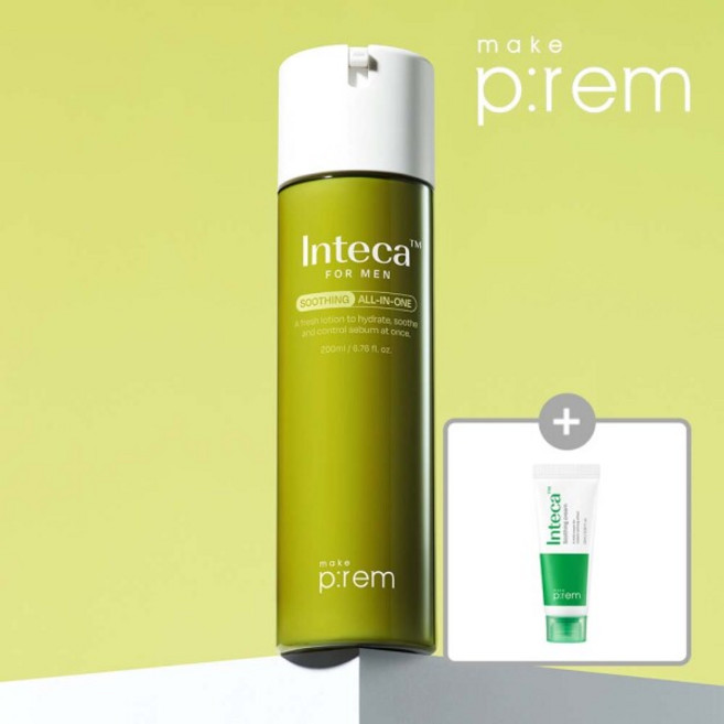 [메이크프렘] 인테카 포맨 수딩 올인원 200ml [GIFT]인테카크림 10ml, 1개