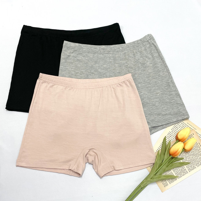 압박없이 편한 국산 텐셀 여성사각드로즈 사각팬티 네모팬티 빅사이즈 학생 교복 속바지