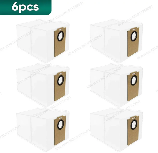 울테닉 T20 Pro / Lite 드리미 모바 Plus 프로시닉 Q8 Max 이무 RV1L PRO 호환 액세서리 브러시 필터, 17 6 bags