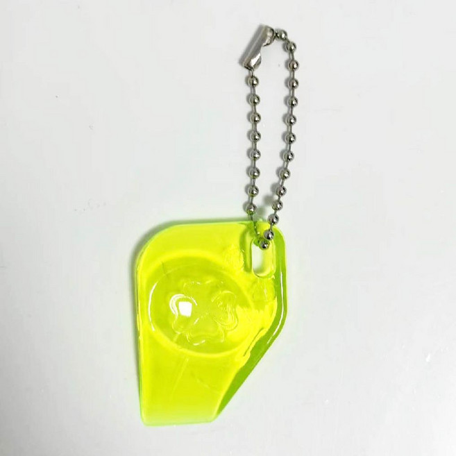 [5개묶음] 복권긁기 마름모색상랜덤 스크래퍼 미니 키링 호텔키링 이니셜키링 cr0+1585UH