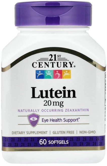 21세기 센트리 루테인 20 mg 소프트젤 60정, 1개 - 쿠팡