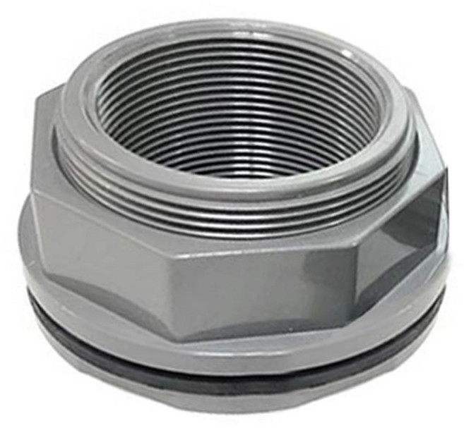 PC 물탱크 피팅 모음 플렌치 호스 연결 물통 배관 PC 수도 부속 물탱크 밸브 휘팅, PC 물탱크피팅 15A, 1개